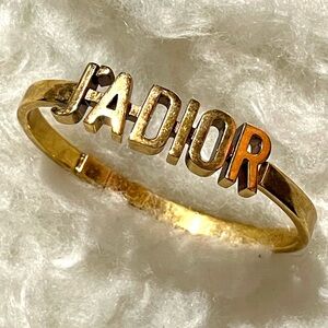 Christian Dior J'ADIOR Gold-Tone Bangle bracelet